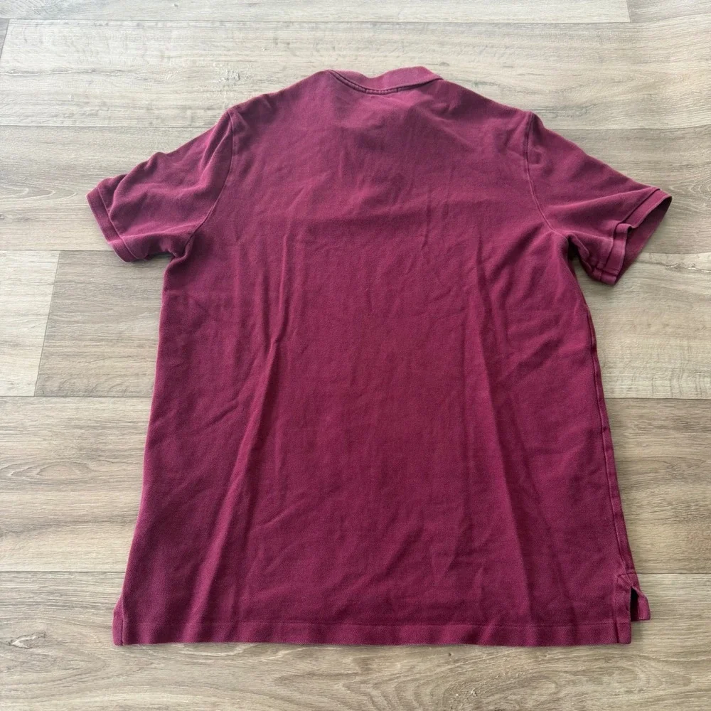 Polo Ralph Lauren big pony Mens Polo Shirt Burgundy